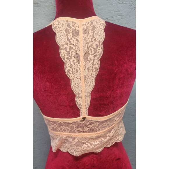 Pink Victoria Secret Bra Black Wireless Unlined Racerback Pullover Bralette L - Picture 5 of 13